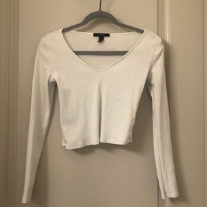 Long sleeved crop